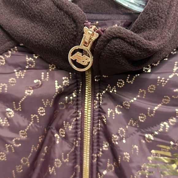 New Balance Womens Full Zip Athletic Performance Runners Jacket Polyester Fleece - Picture 3 of 3